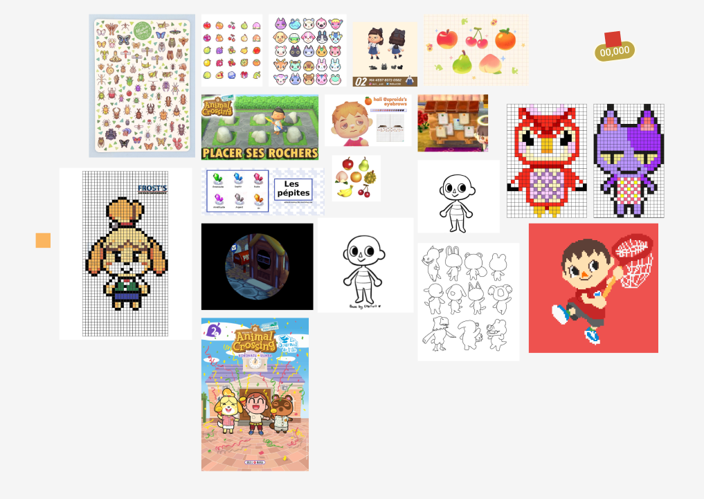 Mood board du projet