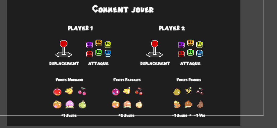 Guide et contrôles
